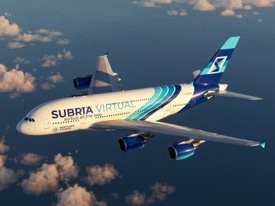 Airbus A380-800 Subria Livery